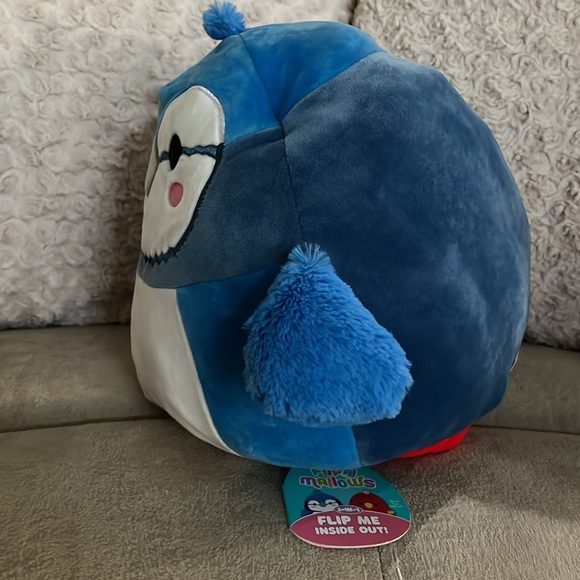 🐦🦜Squishmallows FlipAMallows Babs/Paco Bluejay/Red Parrot NWT Flip 12” - Picture 4 of 8